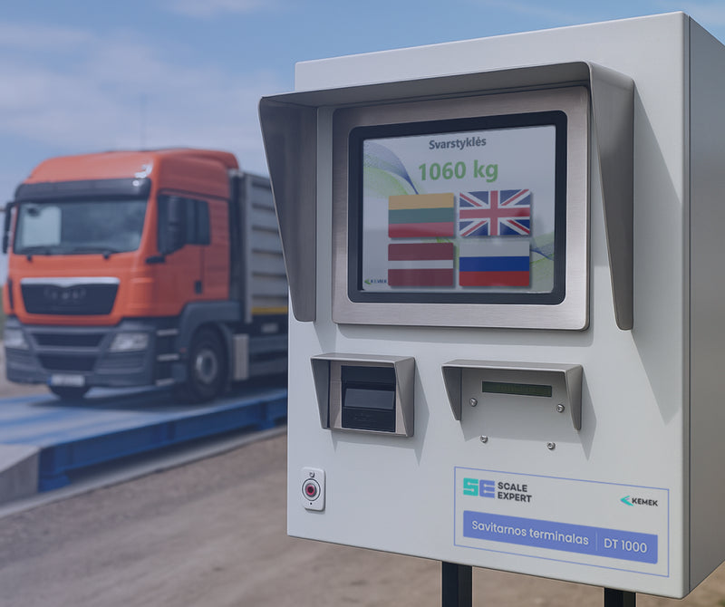 Svarstyklių automatizavimo sprendimai